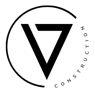V construction logo